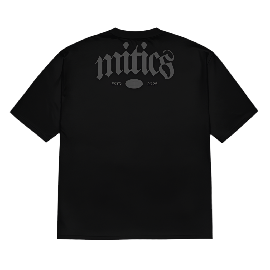 MITICS OVERSIZE BLACK SILVER