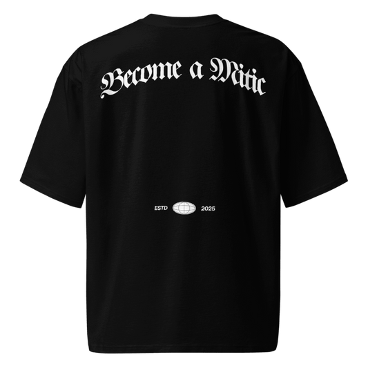 CAMISETA BECOME A MITIC NEGRA